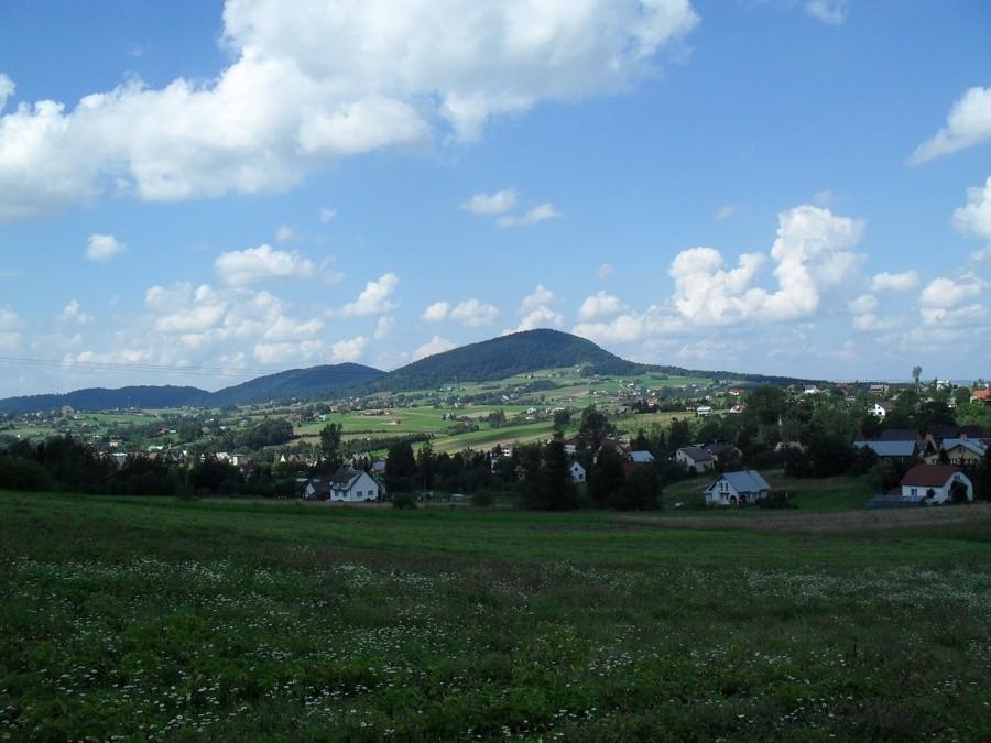 Rosochatka widok z szlaku na Jaworze