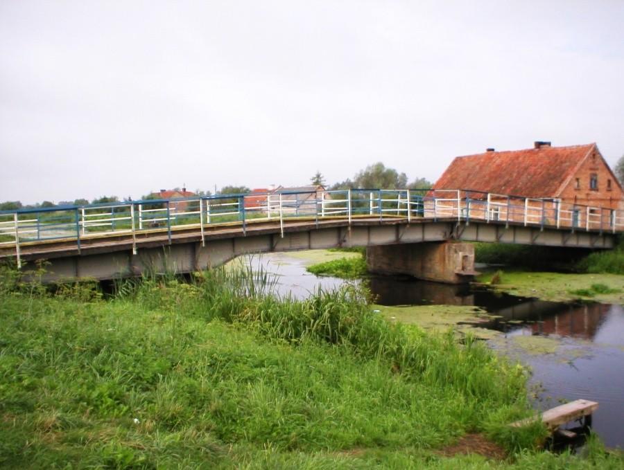 DZIERZGONKA-MOST (KIEDYŚ) OBROTOWY NA RZECE DZIERZGOŃ