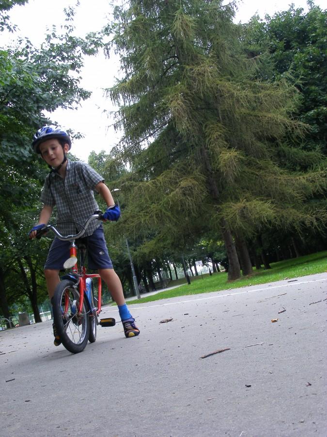 Na ścieżce rowerowej:)