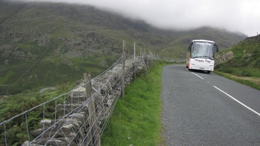 Lake District - podjazd do Kirkstone Pass