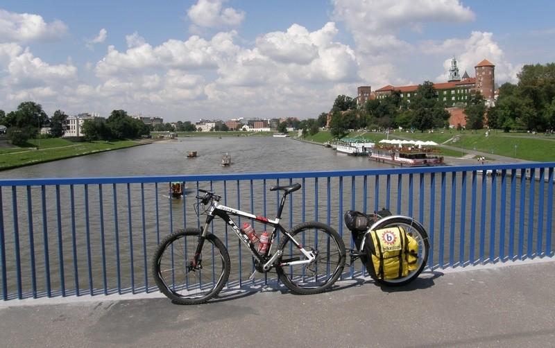 Kraków. Widok na Wisłę i Wawel