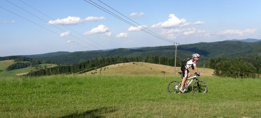 Fajnie być znów z rowerem w górach :)