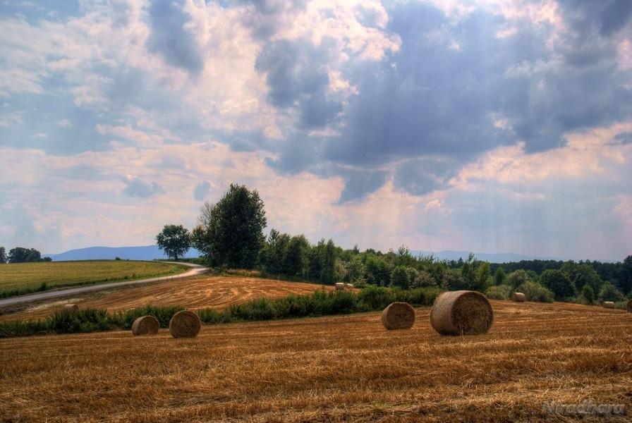z południa nadciągają chmury