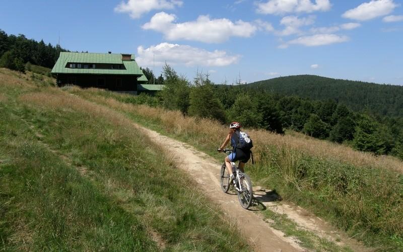 Dobijamy pod schronisko pod Halą Łabowską