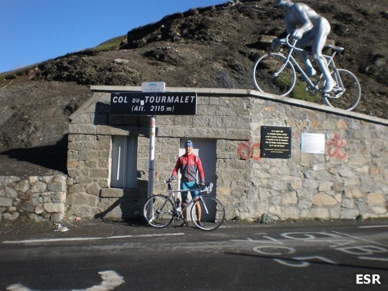Lawina w Pirenejach - Col du Tourmalet