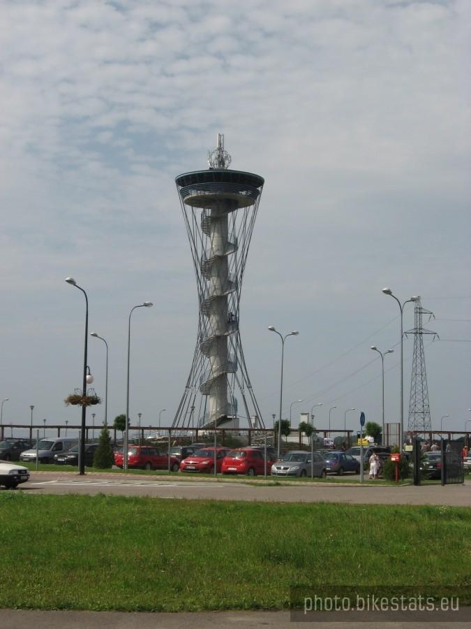 Wieża widokowa koło elektrowni