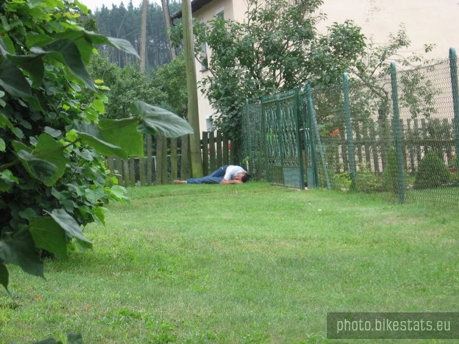 Ten pan byla bardziej zmęczony od nas