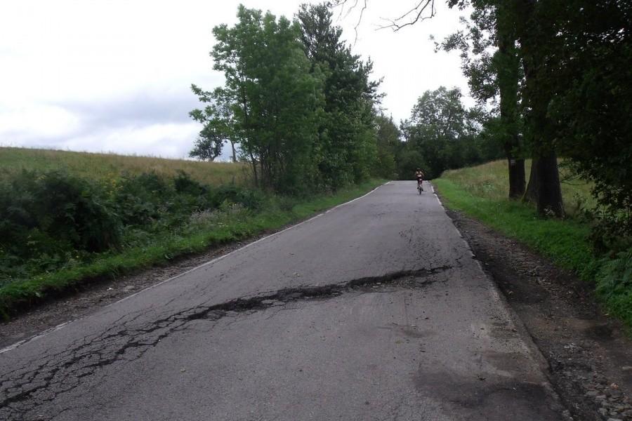 Ela w drodze na Kocierz