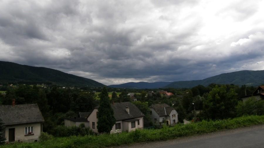 Spore chmurzyska sie pojawily w drodze powrotnej