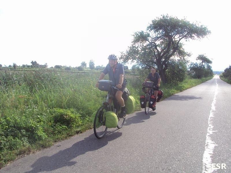 Rowerowi turyści.