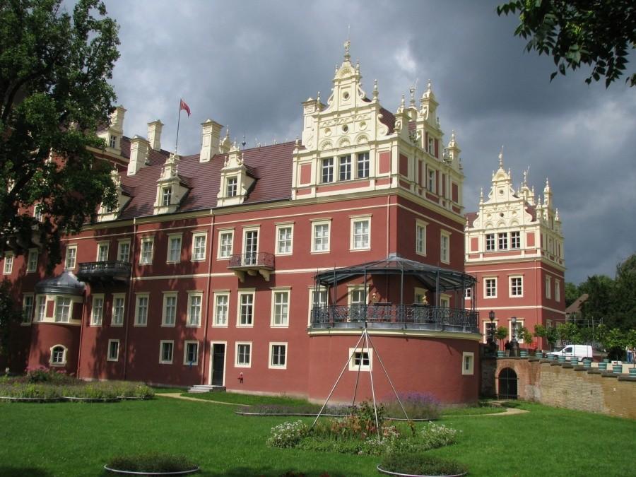 Zamek w parku Mużakowskim