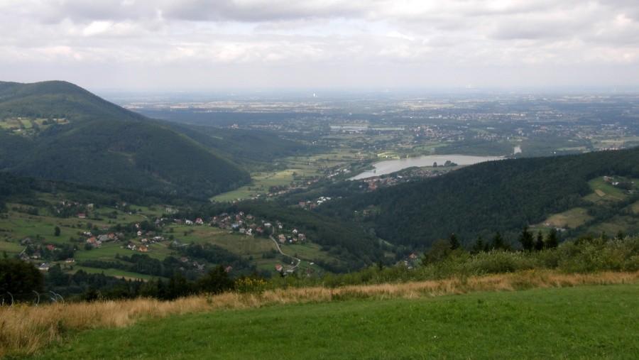 Widoczek, gdzieś tam na dole Ela z Piotrkiem mieszkają :)