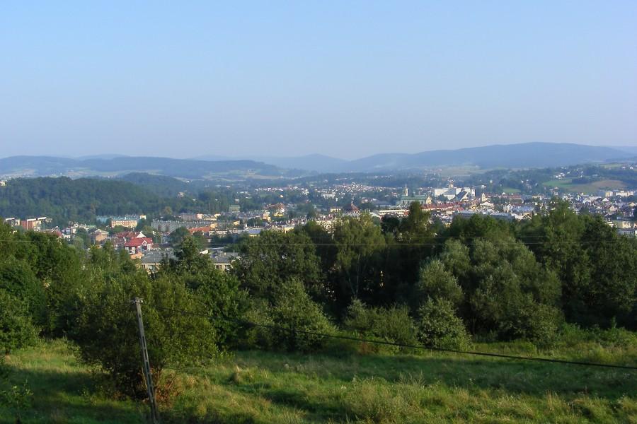 Widok z góry Cmentarnej