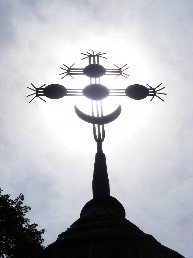 Krzyż na cerkwi