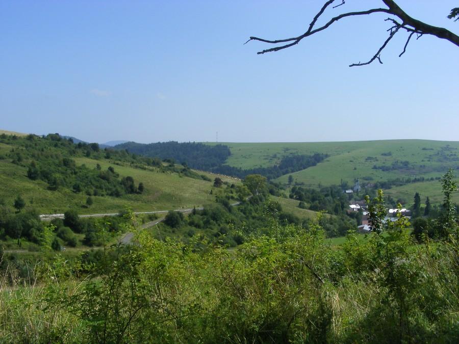 A przed chwilą jechałem tam niżej na tej górce;)