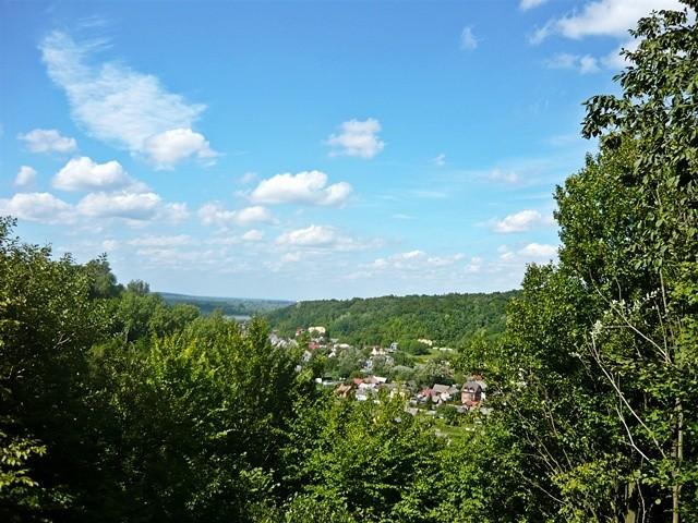 Widok z zamku w Bochotnicy