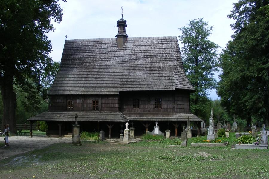 Kościół w Murowanej Lipnicy- też z listy UNESCO- niestety nie miałem okazji zajrzeć do środka