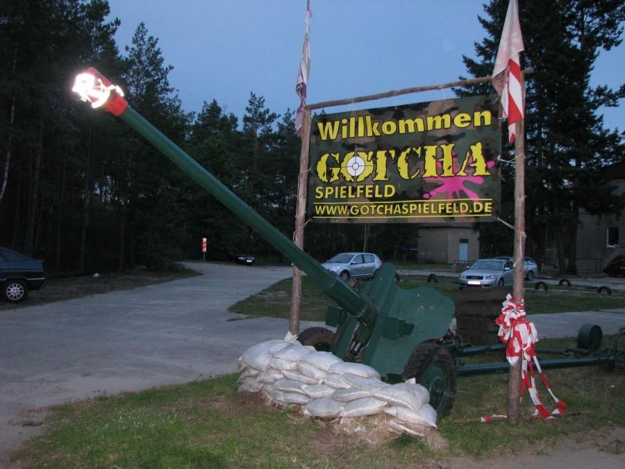 Fabryka amunicji w Zasiekach - paintball