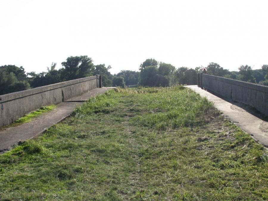 Przerwany most w Kłopocie