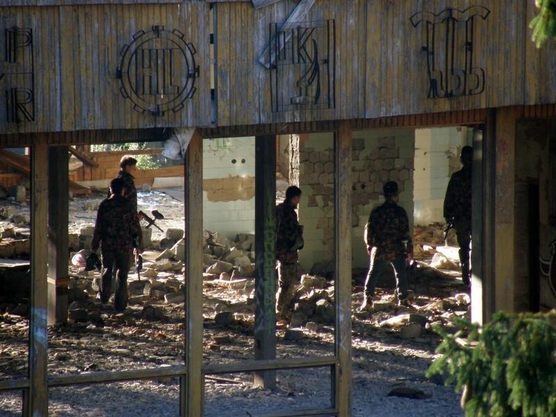 Ośrodek upodobali sobie Paintballowcy