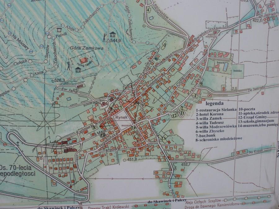 Plan Lanckorony