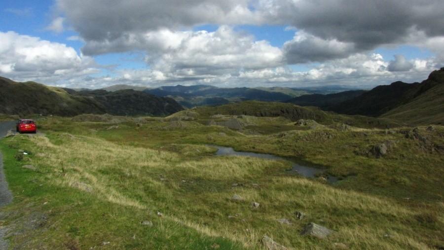 Wrynose Pass, Lake District, Cumbria, UK
