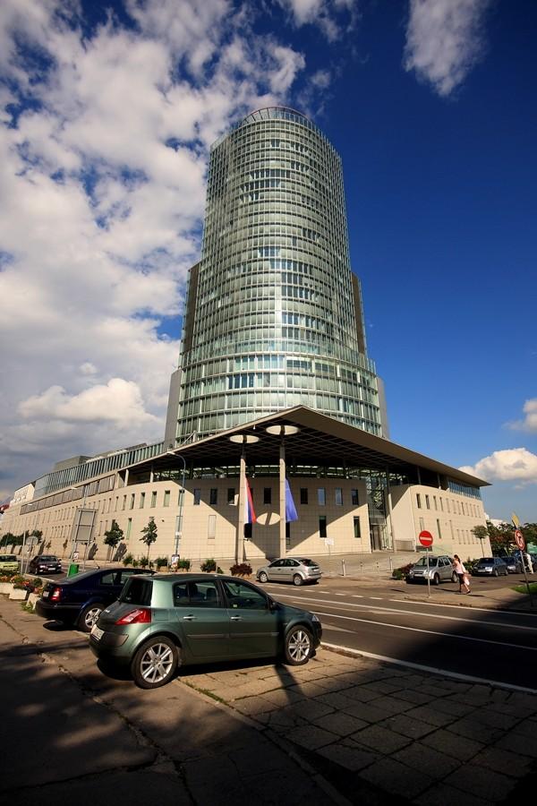 Wieżowiec Národná Banka Slovenska, 33 piętra, 112 m, Bratysława.