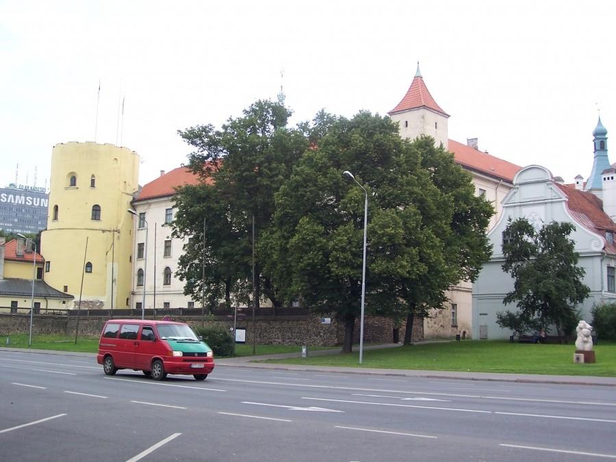zamek w Rydze wraz z basztami
