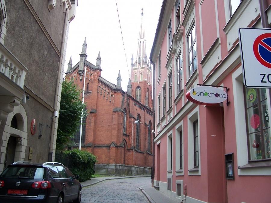 kamieniczki w Rydze