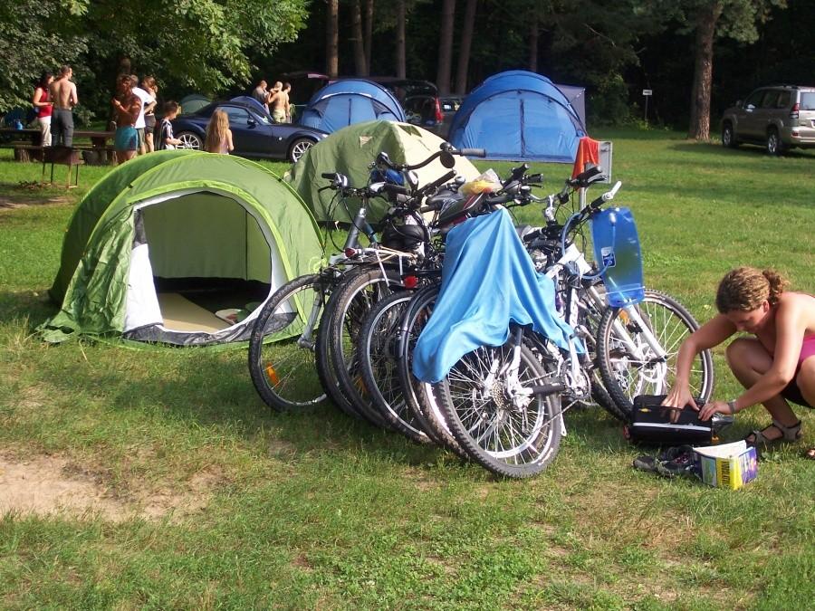 camping za miastem Saulkrasti