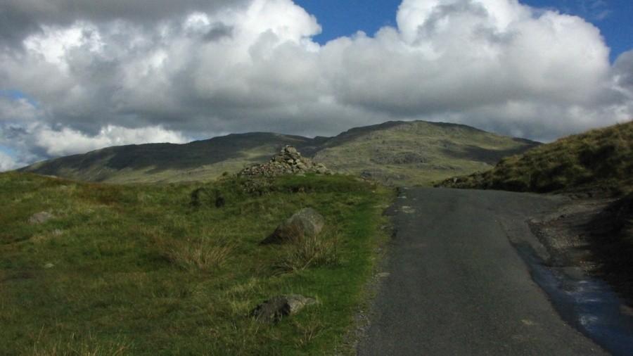 Hard Knott Pass, Lake District, Cumbria, UK