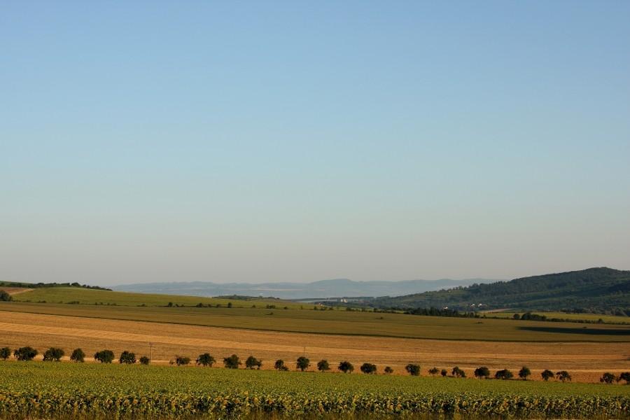 Wschodnie Czechy o poranku.