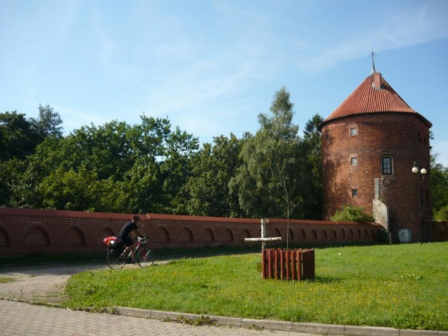 Umocnienia pod bazyliką w Braniewie