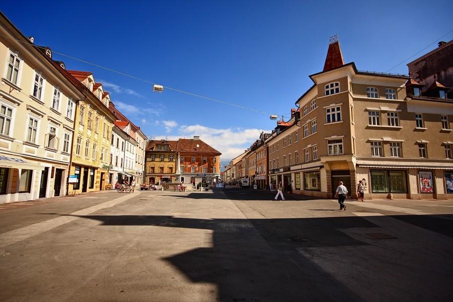 Kranj, starówka.
