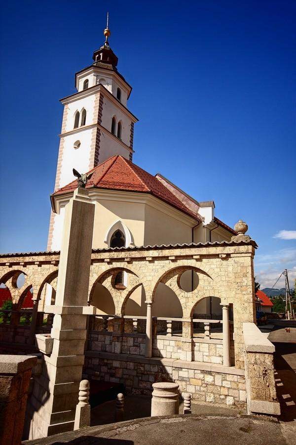 Kranj, kościółek.
