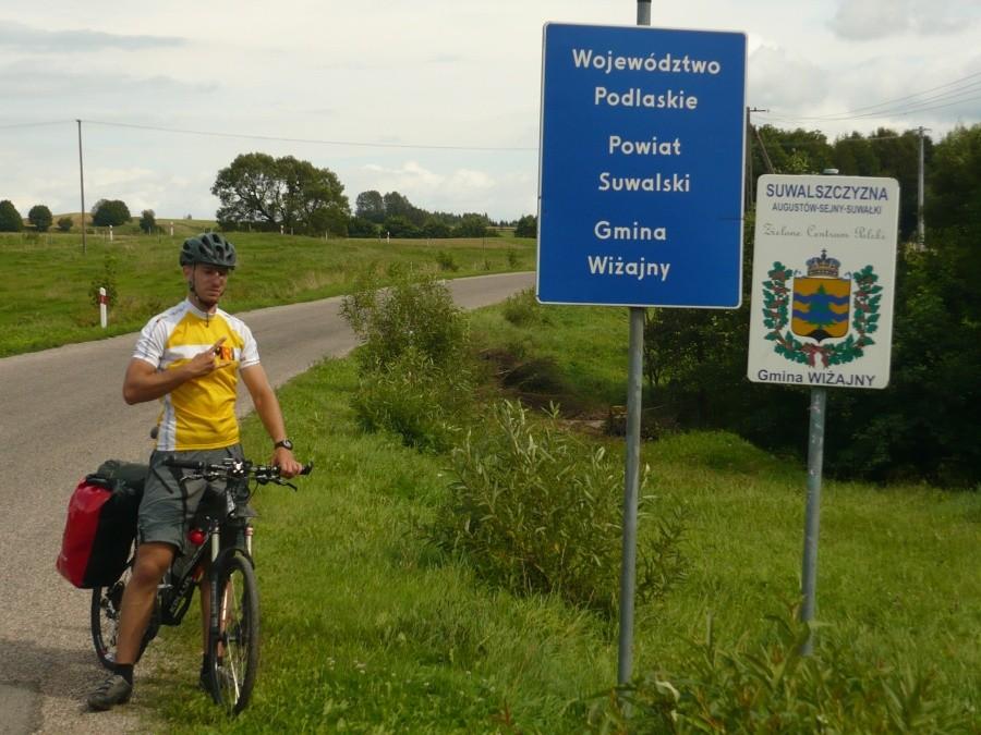 Na granicy województw - podlaskiego i warmińsko-mazurskiego