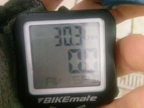 AVG speed = 30,3 km/h ?!