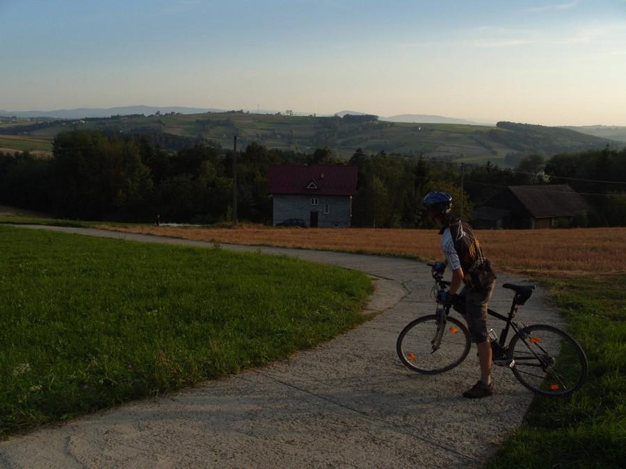 w drodze do Ciężkowic