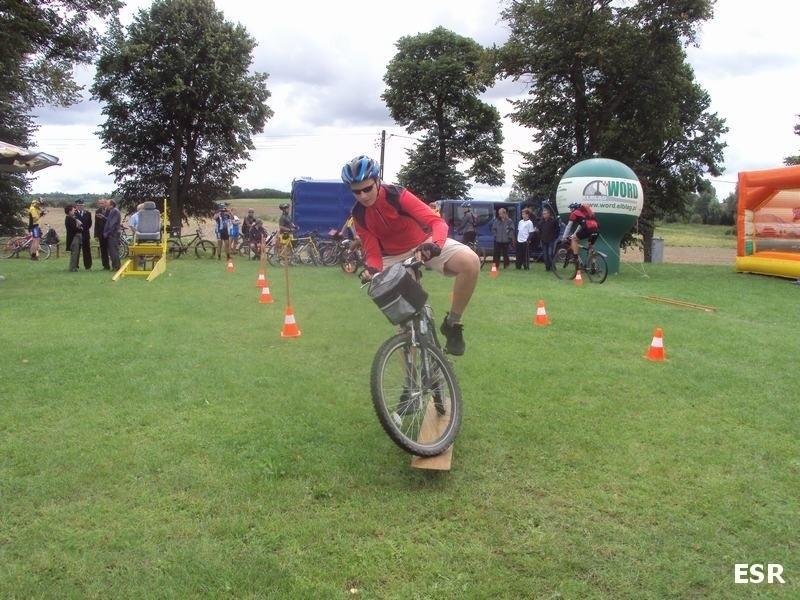 Rychliki - rowerowy tor przeszkód.