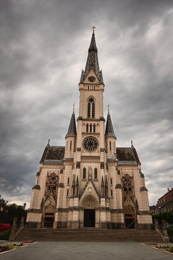 Węgry, Koszeg, kościół Serca Jezusa.