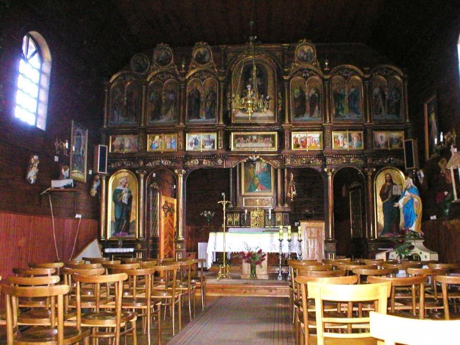 RABE-WNĘTRZE CERKWI I IKONOSTAS
