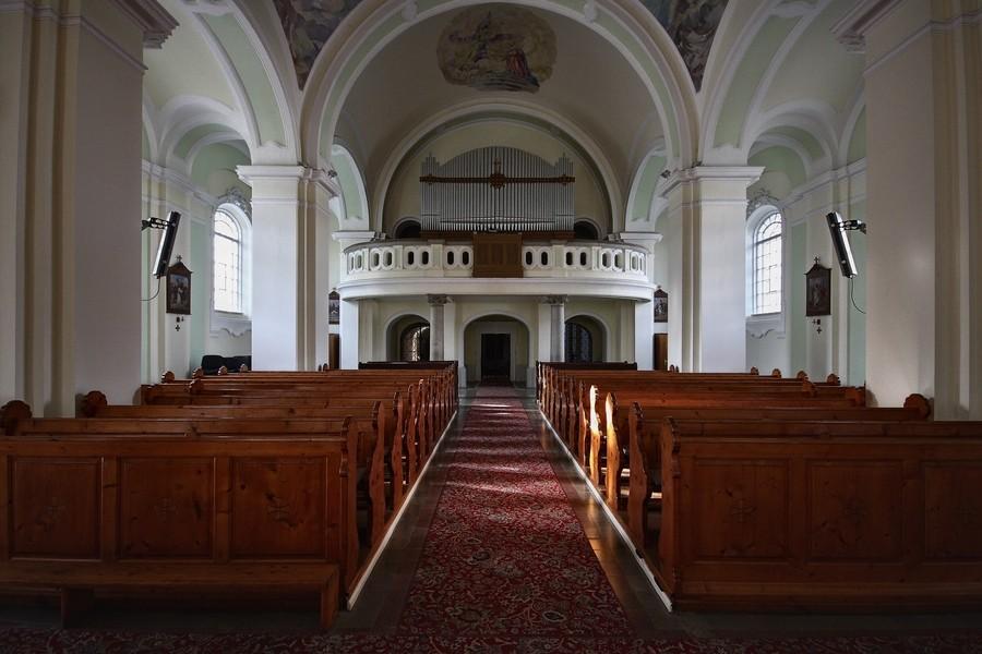 Fertőszentmiklós, organy kościelne, Węgry.