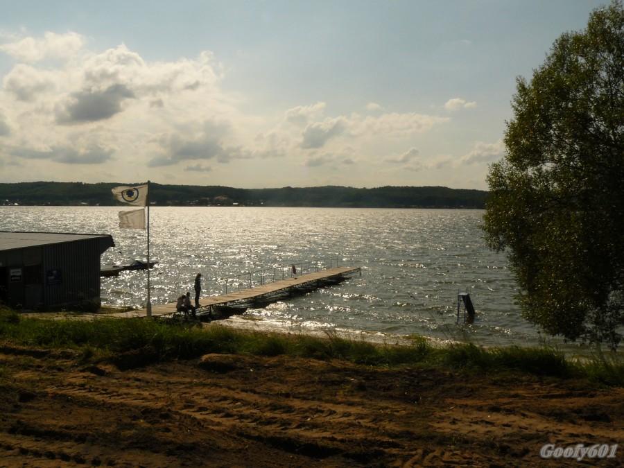 Przystań nad Jeziorem Żarnowieckim