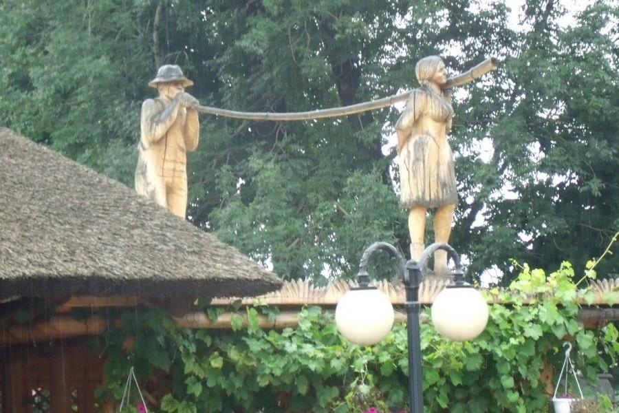 Otoczenie Karczmy też jest bardzo ciekawe
