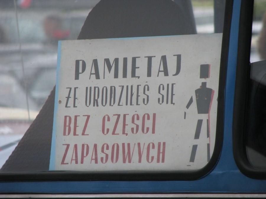 Dotyczy równiez rowerzystów