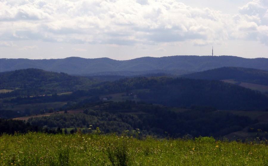 Czarnorzecko- Strzyżowski Park Krajobrazowy i nadajnik na Suchej Górze