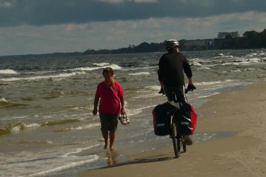 Jazda po plaży w Kołobrzegu