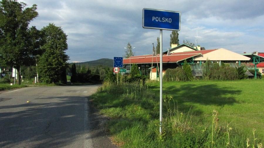 Nieczynne przejscie graniczne czesko-polskie