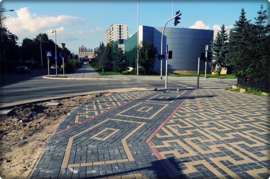 Droga rowerowa - Dąbrowa Górnicza (Centrum)