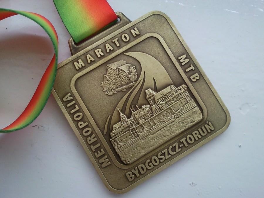 Pamiątkowy medal z maratonu